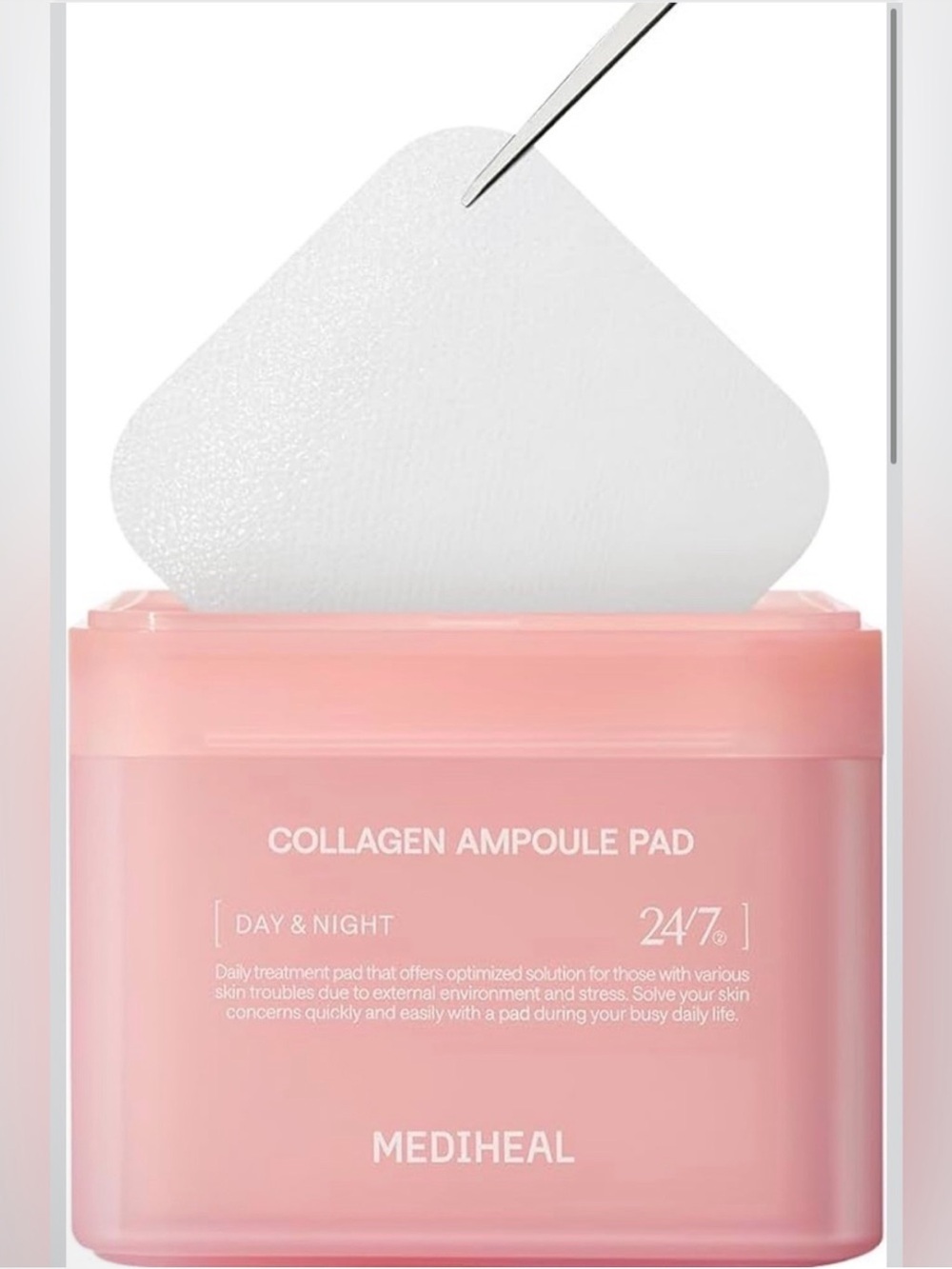 MEDIHEAL Toner Pads - Collagen Ampoule Toner Pad (100 count)